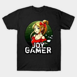 Anime Gamer Girl Christmas Gift T-Shirt